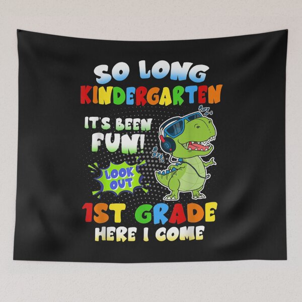Item preview, So Long Kindergarten Look Out 1st Grade Here I Come T-Shirt designed and sold by Connect-Sparkta.