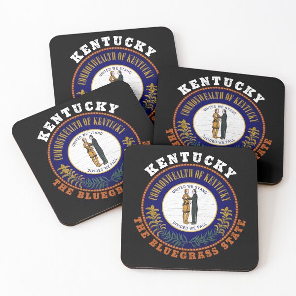 Item preview, KENTUCKY BLUEGRASS STATE FLAG designed and sold by Madjack Tees Kiwi SuperStore.