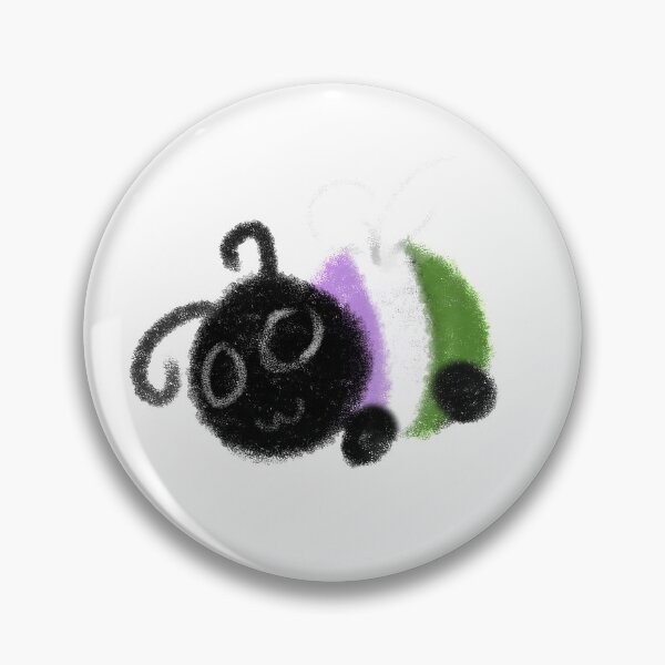Item preview, genderqueer bee :) designed and sold by lavender-sketch.
