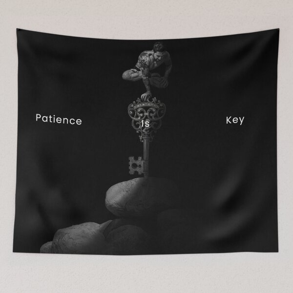 Item preview, Patience Is Key - Poster Design Collection 10 designed and sold by Pariahthebrand.