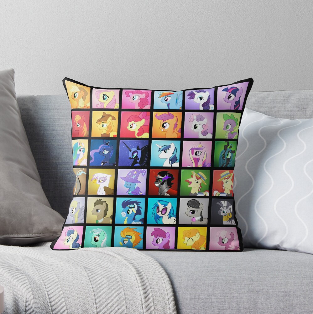 my little pony throw pillow