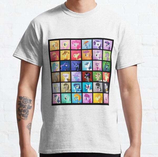 Pony Blocks Camiseta clásica