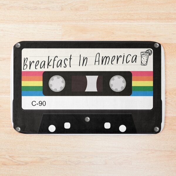 Artikelvorschau, Super Tramp Frühstück in Amerika Kassette entworfen und verkauft von Ratch2929.