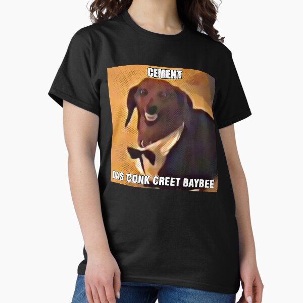 Item preview, Dachsund Meme Cement das Conk Creet Baybee designed and sold by fomodesigns.