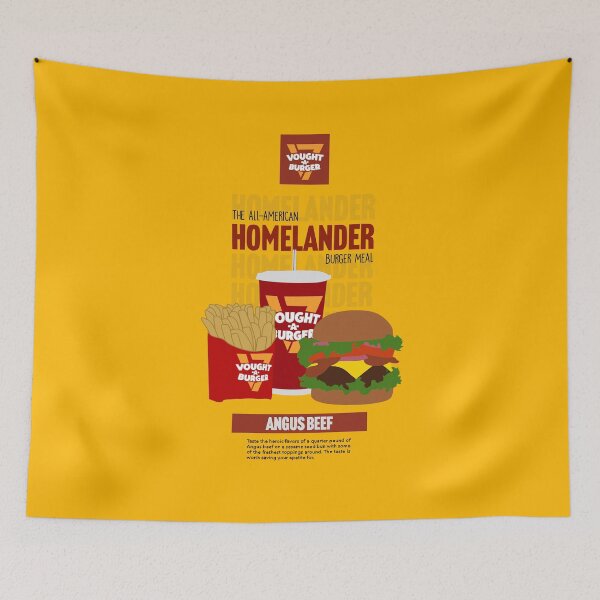 Item preview, The All-American Homelander Burger Meal designed and sold by Artfully Vought.