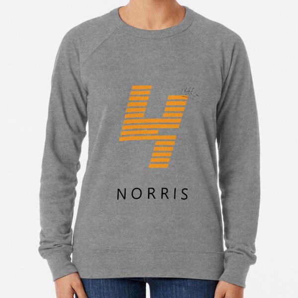 Lando Norris Grafik - Weiß Leichter Pullover