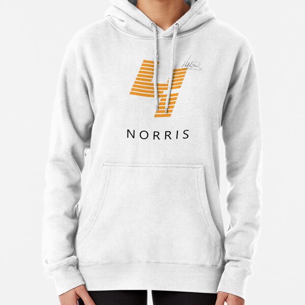 Lando Norris Graphic - White Pullover Hoodie