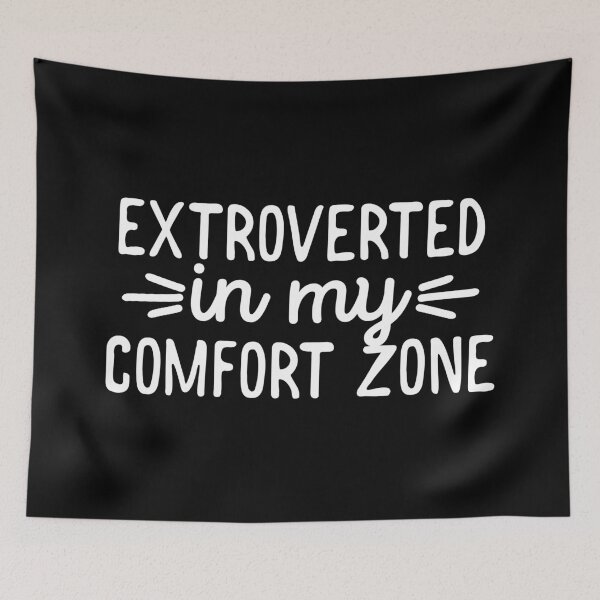Item preview, extroverted in comfort zone designed and sold by 23mangoes.