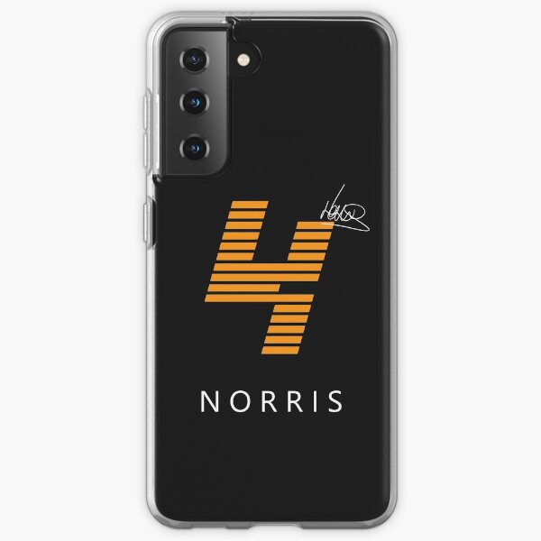 Étui pour téléphone F1 Lando Norris (noir) Coque souple Samsung Galaxy