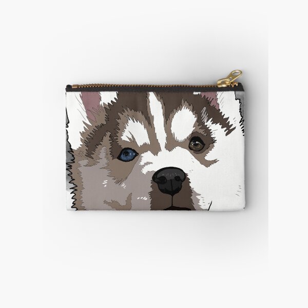 Item preview, Asexual Pride Husky Puppy  designed and sold by LeahcarsArt.