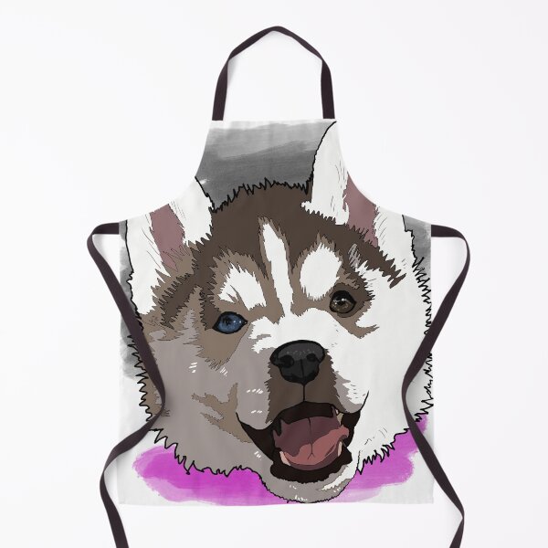 Item preview, Asexual Pride Husky Puppy designed and sold by LeahcarsArt.