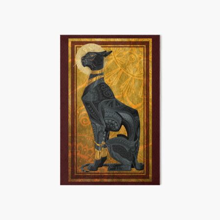 Item preview, Art Deco Ornamental Sphynx- Black designed and sold by PaleoPanthera.