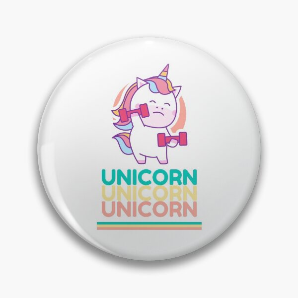 Item preview, Unicorn Lifting Dumbbells Design designed and sold by Artpace.