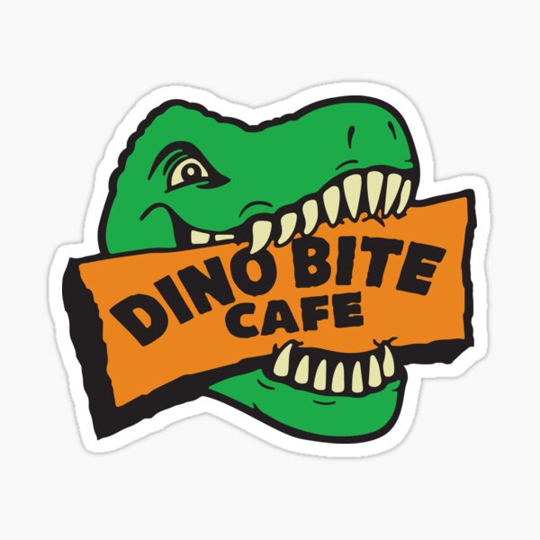 Item preview, Dino Bite Cafe designed and sold by lazerwolfx.