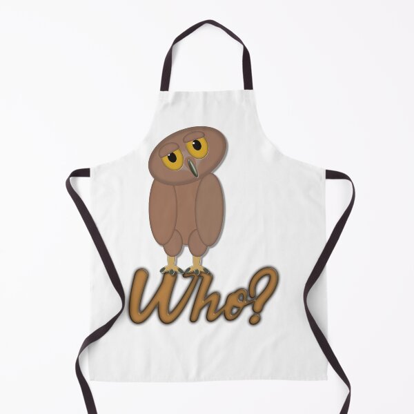 Item preview, Who Owl (Word On White) designed and sold by AbsurdlyEpic.
