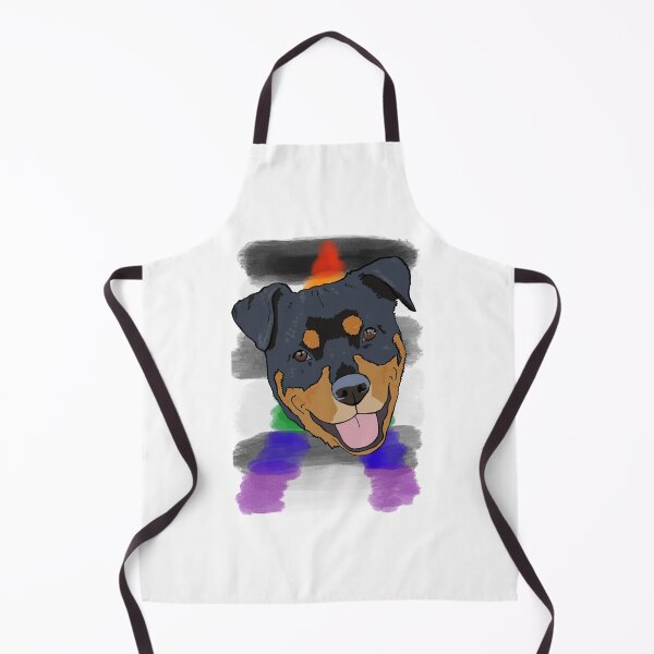 Item preview, Straight Ally Pride Rottweiler designed and sold by LeahcarsArt.