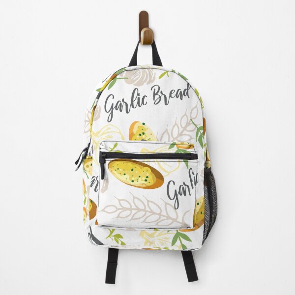 Item preview, Happiness comes from Garlic Bread not Relationship Pattern and Quote designed and sold by FlinArt.