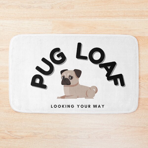 Item preview, Pug Loaf cute print sticker designed and sold by ThousandAutumns.