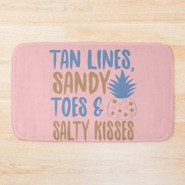 Item preview, TAN LINES SANDY TOES AND SALTY KISSES designed and sold by Remorem.