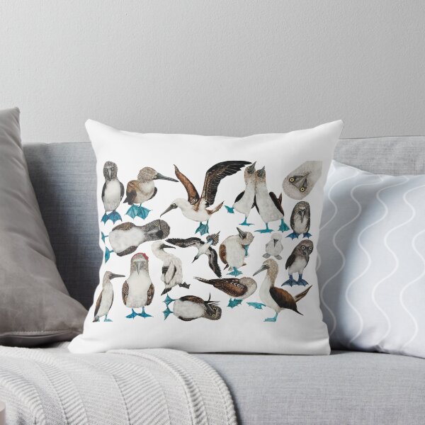 Item preview, ‘Hello’, ‘Hi, ‘Good Day’ from the Blue Footed Boobies designed and sold by artbysarahallen.