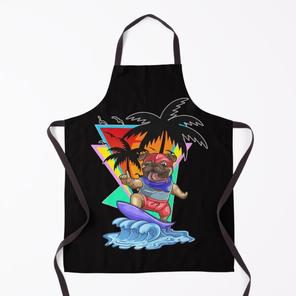 Item preview, My First Surfboard Pug Dog Surfing designed and sold by Tannumoni.
