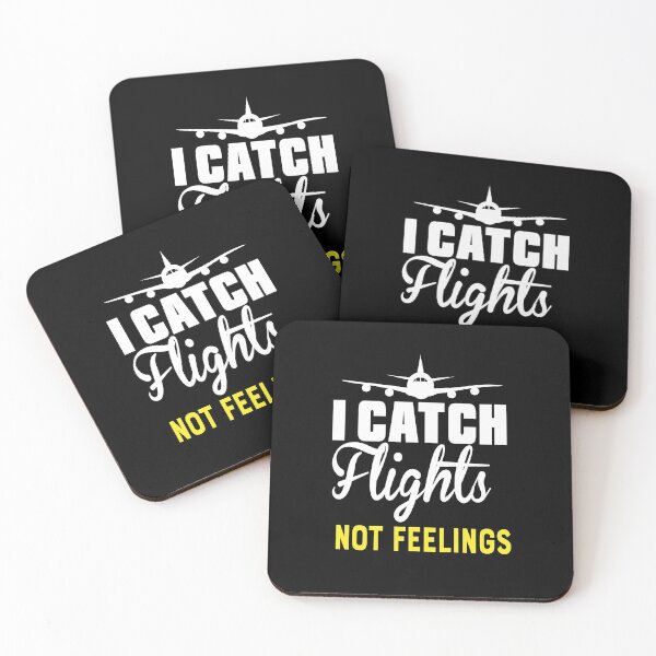 Item preview, I Catch Flights Not Feelings Shirt for Men and Women designed and sold by KINGWANI.