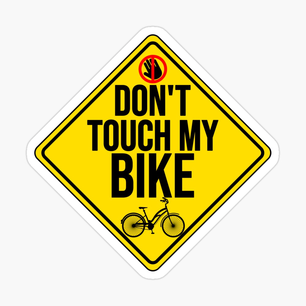 Warning PLEASE Do Not Touch Hands Motorcycle Helmet Bike Sticker Auto Truck  Window Car Styling Decal - AliExpress