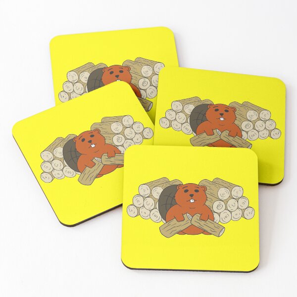 Item preview, The Happy Beaver designed and sold by nicholastronaut.