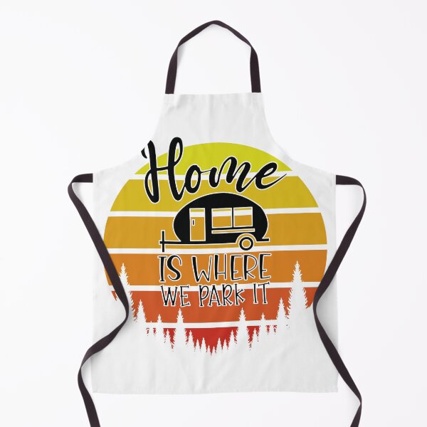 Item preview, Camping - Home Is Where We Park t - Sunset Retro designed and sold by onjcdesign.