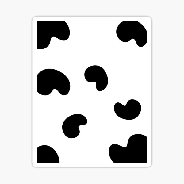 "cute cow" Sticker by Margins Redbubble