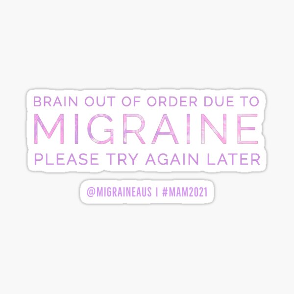 Brain Out of Order Sticker