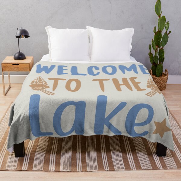 Item preview, WELCOME TO THE LAKE designed and sold by Remorem.