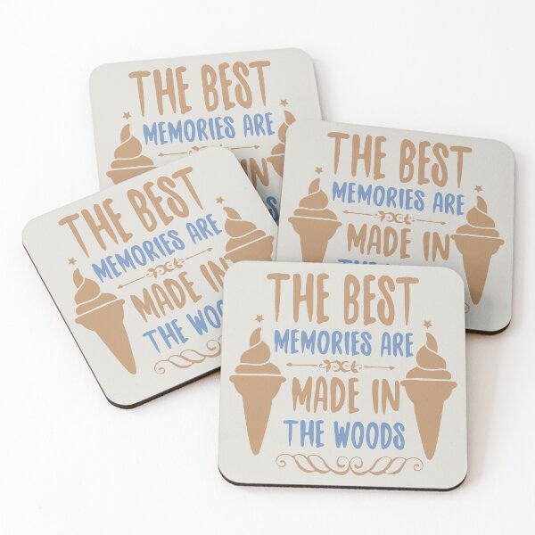 Item preview, THE BEST MEMORIES ARE MADE IN THE WOOD designed and sold by Remorem.