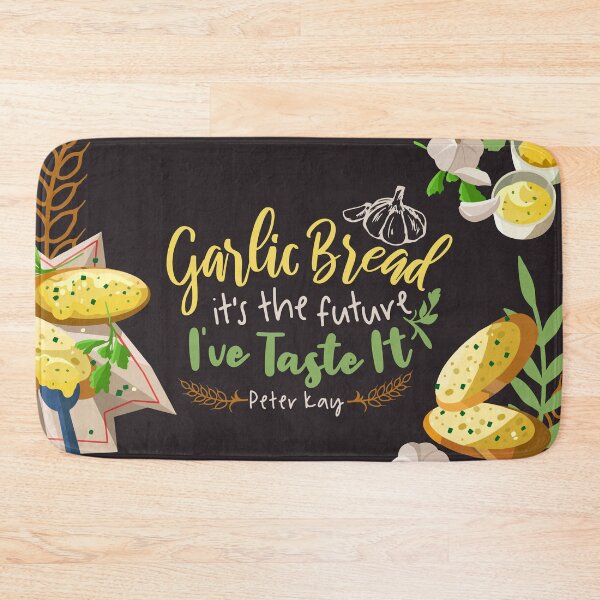 Item preview, Garlic Bread is the future Quote Design and Pattern designed and sold by FlinArt.