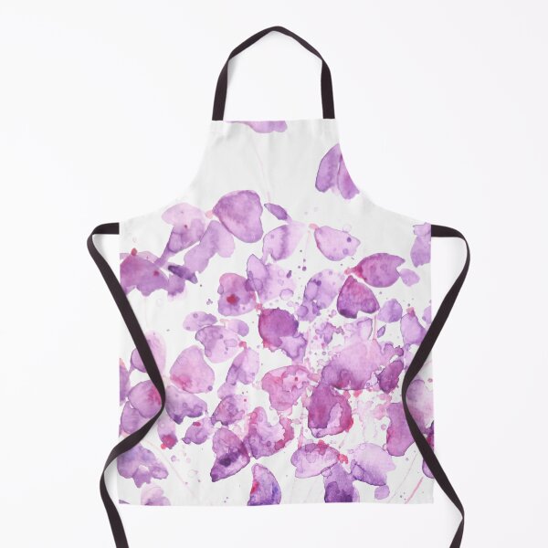 Item preview, hand painted purple Oxalis clover leaf  watercolor arts 2021 designed and sold by SelenePaintings .