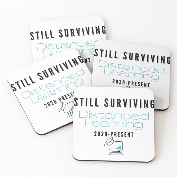 Item preview, Sill Surviving Distanced Learning 2020-Present - Relatable print sticker designed and sold by ThousandAutumns.