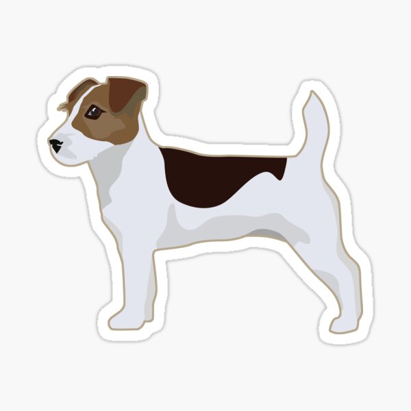 Jack Russell Terrier - Basic Breed Silhouette Sticker