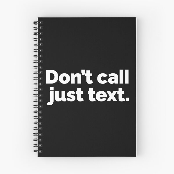 Item preview, Dont call just text designed and sold by 23mangoes.