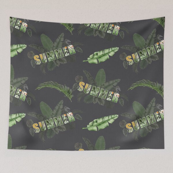 Item preview, Summer Green Tropical Leaves Pattern  designed and sold by StoneColdMovies.