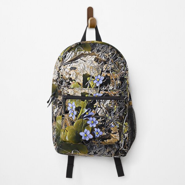 Item preview, Blue flowers in forest ground designed and sold by Greengardens36.