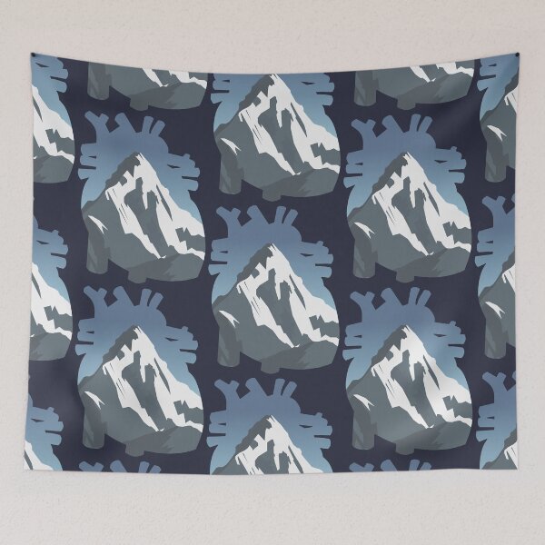 Item preview, Mountain In The Heart designed and sold by fraktonart.