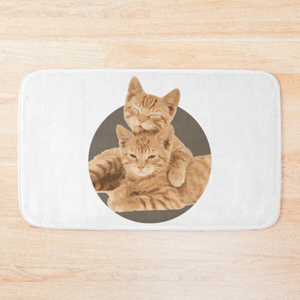 Item preview, 2 orange cats designed and sold by NewLeeRich.