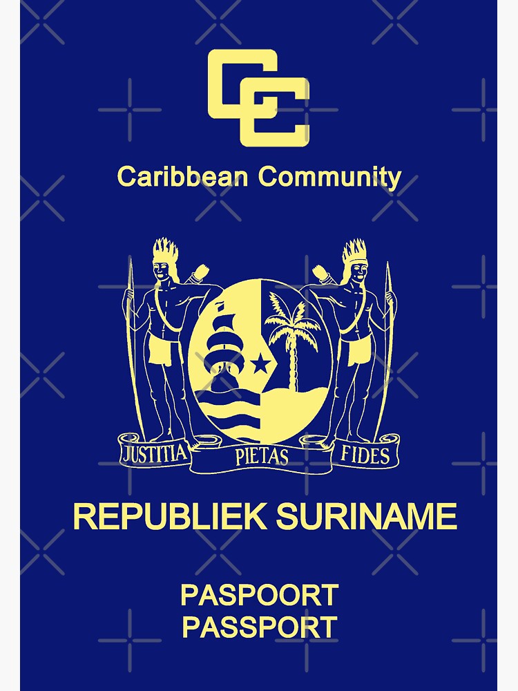 Suriname Passport Sticker For Sale By Hakvs Redbubble 8941