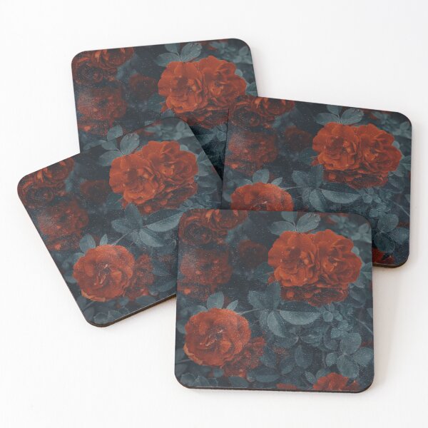 Item preview, Red flowers designed and sold by Beeroclock.