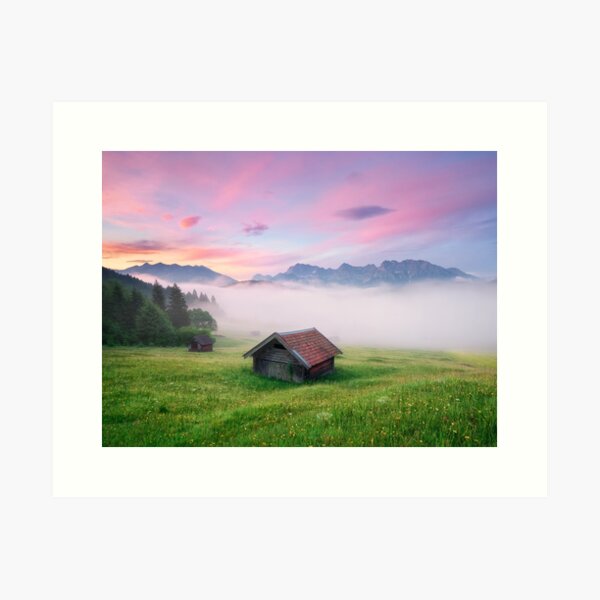 Alpen Glory Art Print