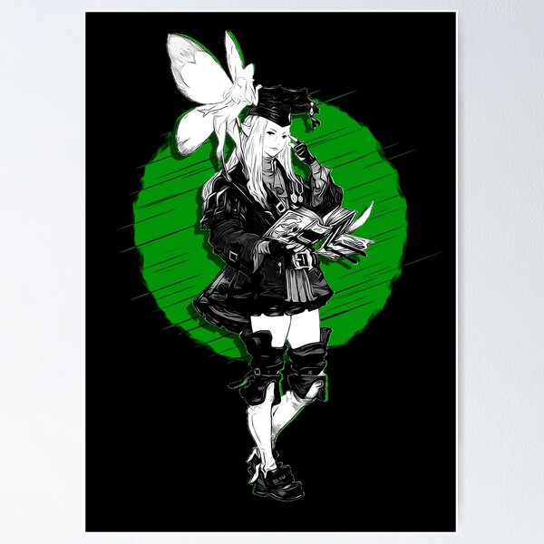 Item preview, Scholar - Final Fantasy XIV designed and sold by MyAsianArt.