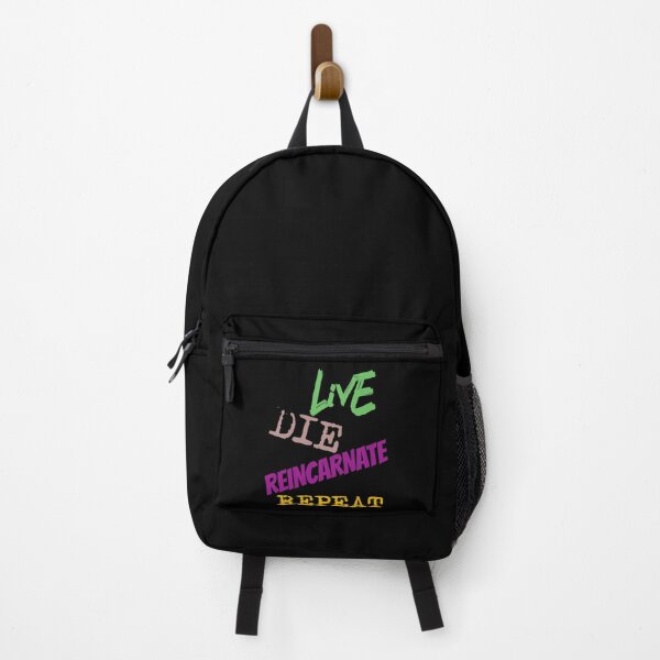 Item preview, Live Die Reincarnate Repeat (Colorful) designed and sold by superdumb70.