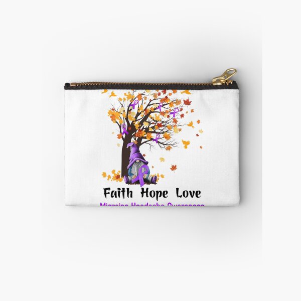 Item preview, Migraine Headache Awareness Faith Hope Love designed and sold by GennieShop.