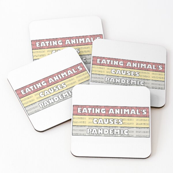 Item preview, Eating animals causes pandemics!  designed and sold by J0TEE.