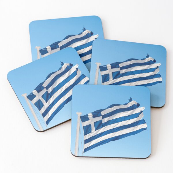 Item preview, Greek flag with blue sky designed and sold by Lefteris Betsis.